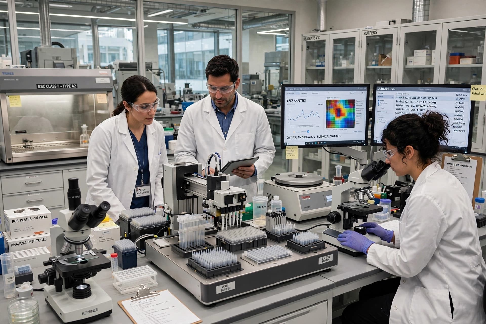Inside Anthropic’s New Biology Lab, Artificial Intelligence Moves From Digital Models Toward Physical Science