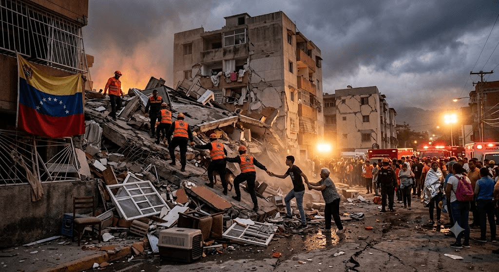 Twin Terrors: Back-to-Back Earthquakes Leave at least 32 Dead, Hundreds Injured in Venezuela