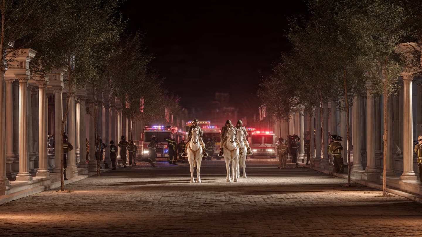 One Sudden Spark Turned Ceremony Into Confusion Across Rome