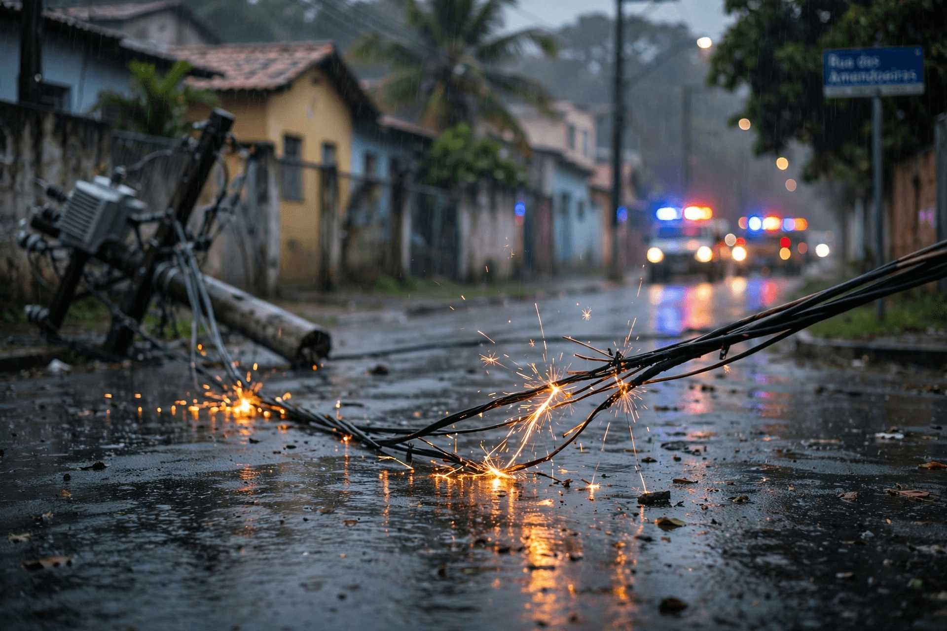 Brazil Storm Death: Power Line Collapse Kills Two During Severe Weather Event Near São Paulo