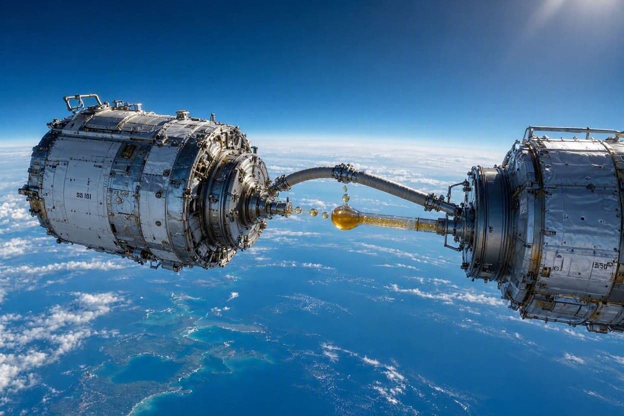 In-orbit refueling is the key to sustainable lunar return