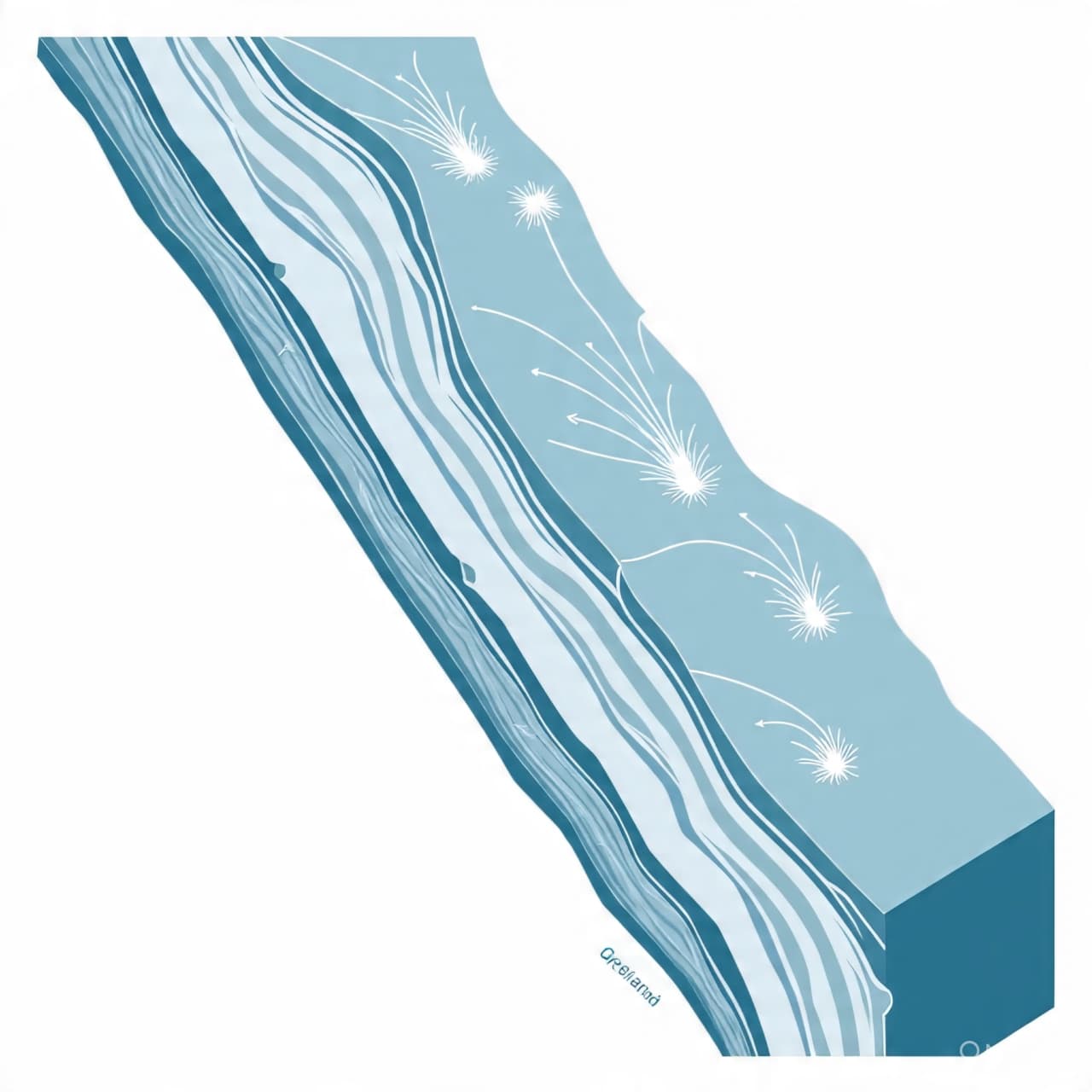 “Beneath the Quiet White: How Hidden Currents in Greenland’s Ice Reveal a Subtle Pulse.”