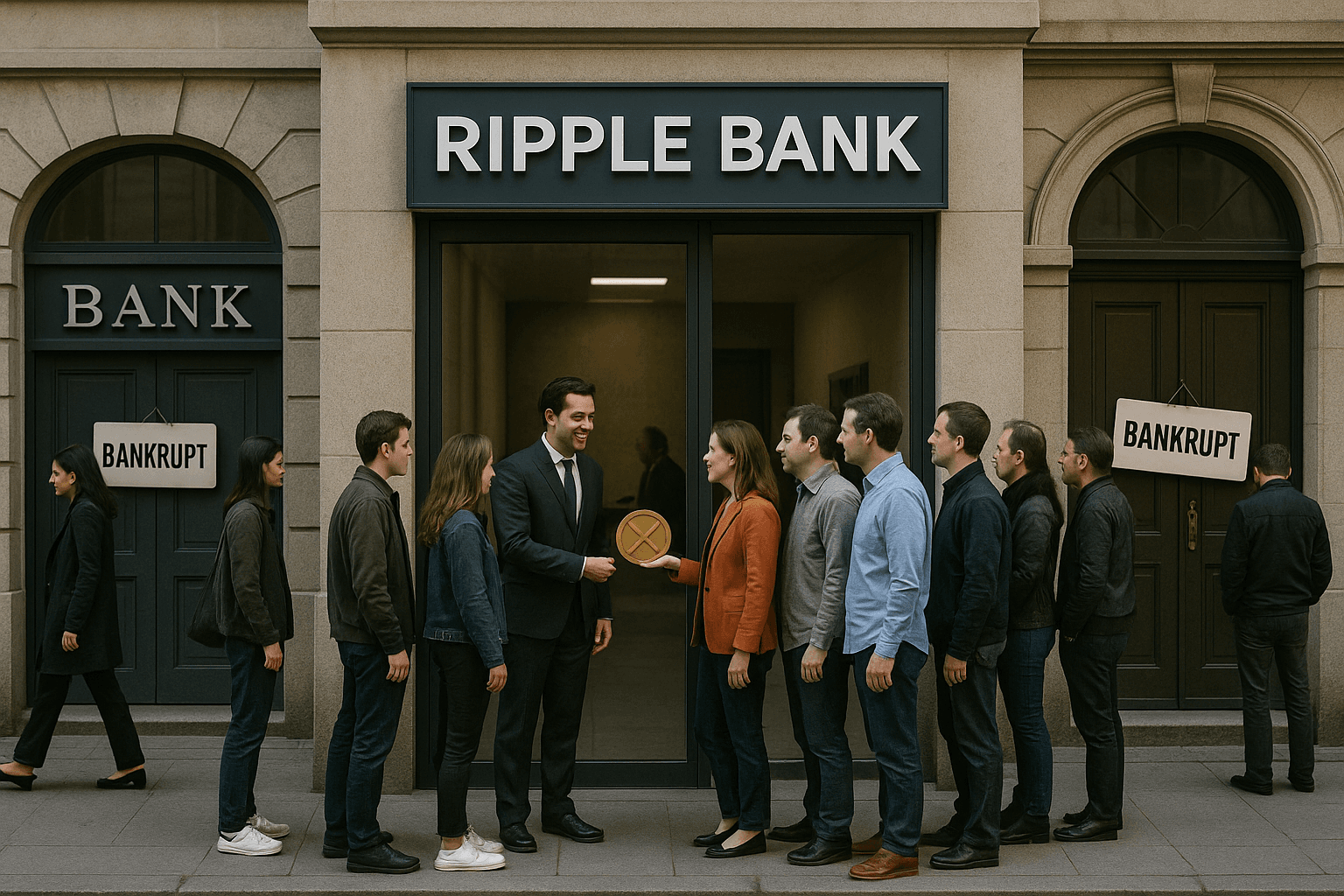 RIPPLE STOPS MARKETING TO BANKS—PLANS TO BECOME ITS OWN BANK USING XRP AS CASH, TARGETING THE $30 TRILLION ANNUAL GLOBAL CASH MARKET