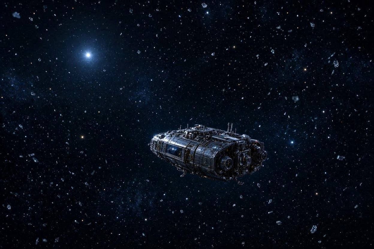A Lonely Wake-Up Call in the Deep Dark of Space