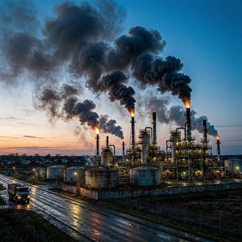 Flames in the Night: The Impact of Drone Strikes on Oil Sites