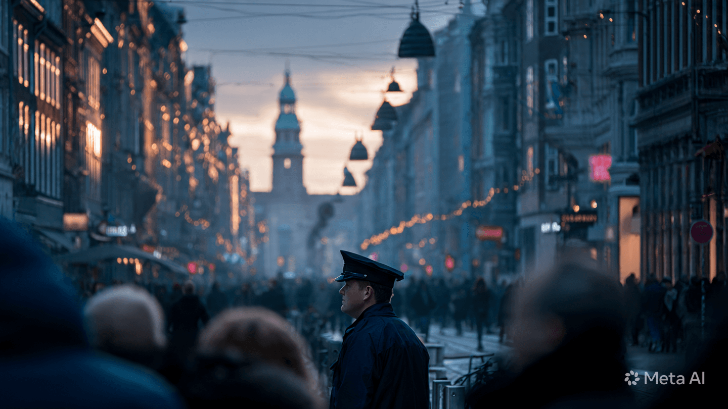 Where Shadows Lengthen: A Quiet Vigil Over the Vibrant Districts of Copenhagen’s Festival Season