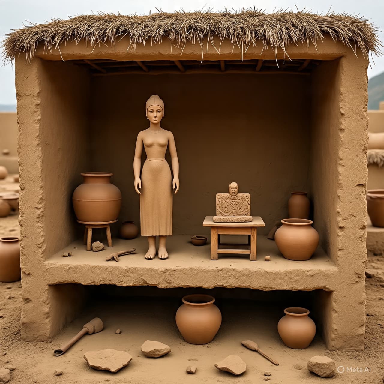 “Of Clay and Hearthfire: Imagining the Eyes That Watched Over 8,000 Years”