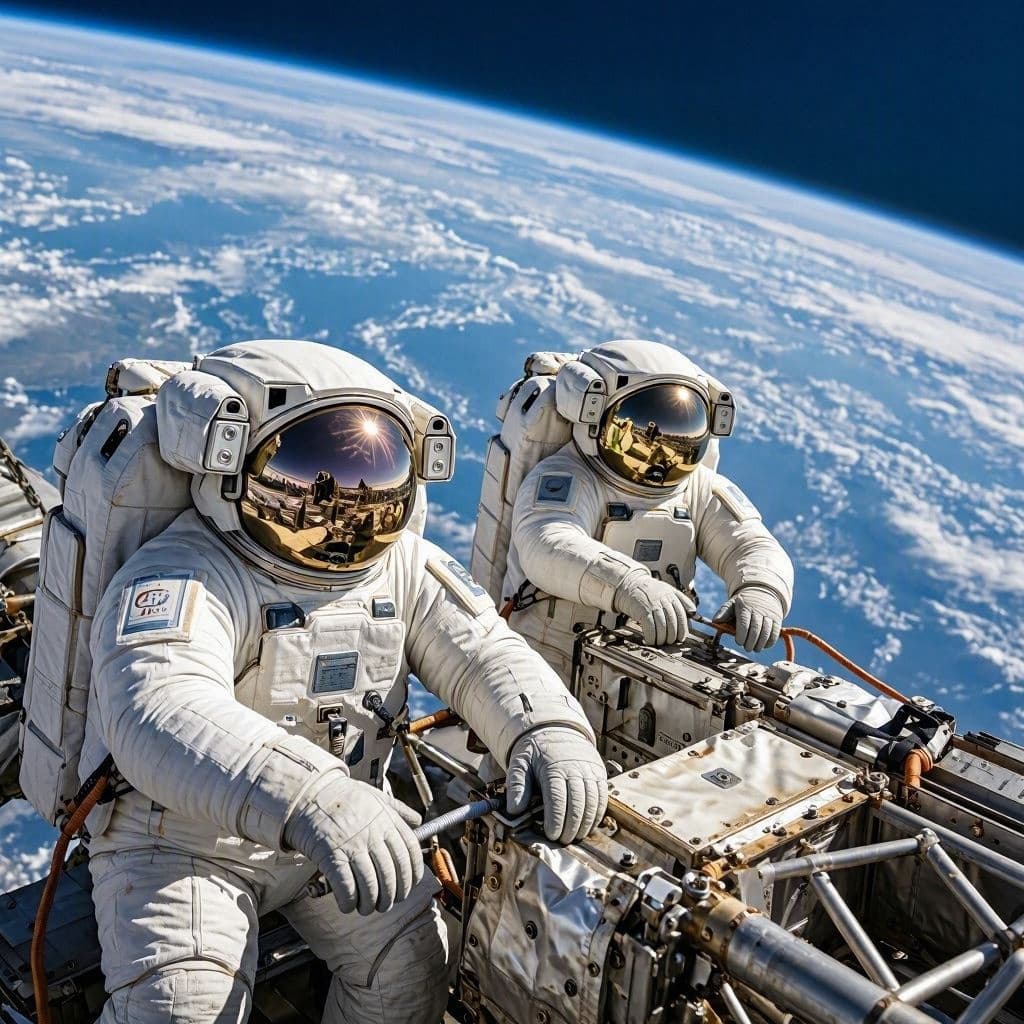 Four Spacewalks in One Month: A Feat of Endurance