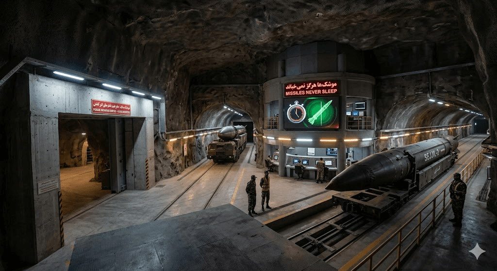 ‘Missiles Never Sleep’: Inside the Underground Fortresses Holding the Middle East at Bay