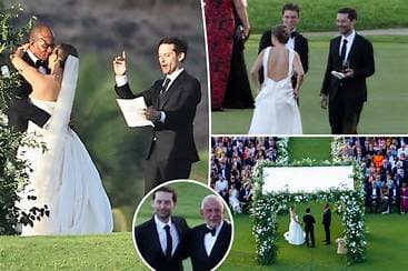 Tobey Maguire Officiates Ex-Wife Jennifer Meyer’s Wedding to Geoff Ogunlesi