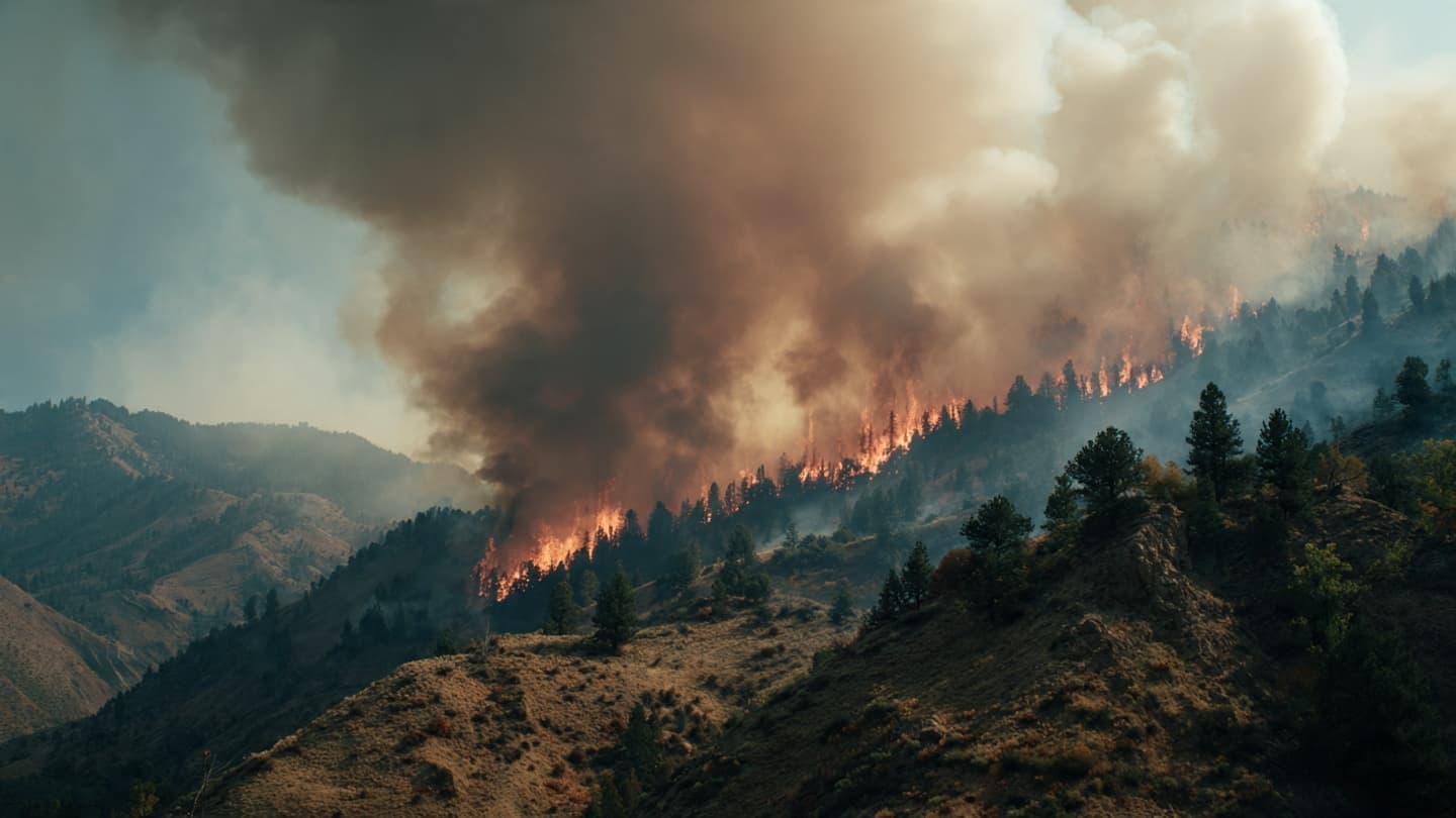 Flames Advance Across Utah As Communities Move To Safety