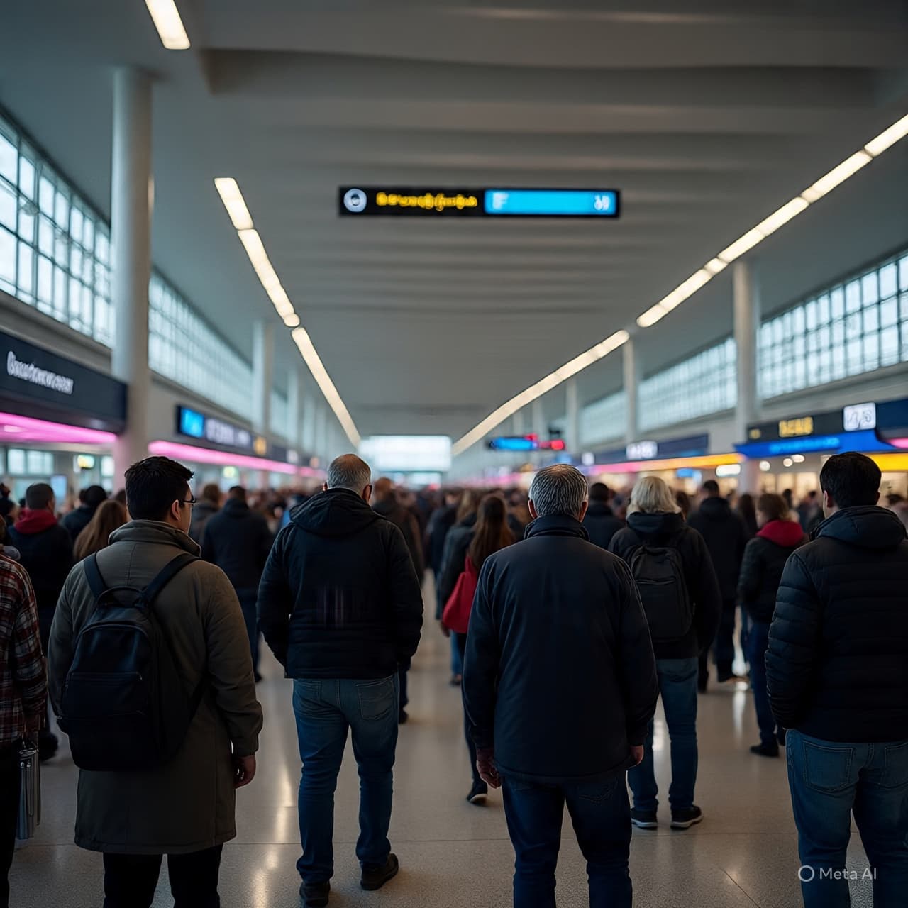 A Line That Moves Like a Clock Slowing Down: Inside the Long Wait at Bush Airport
