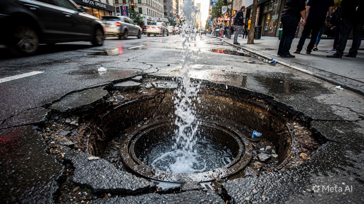 Infrastructure Failure: Roadway Collapses in Osaka After Torrential Rain Overwhelms Local Drainage Systems