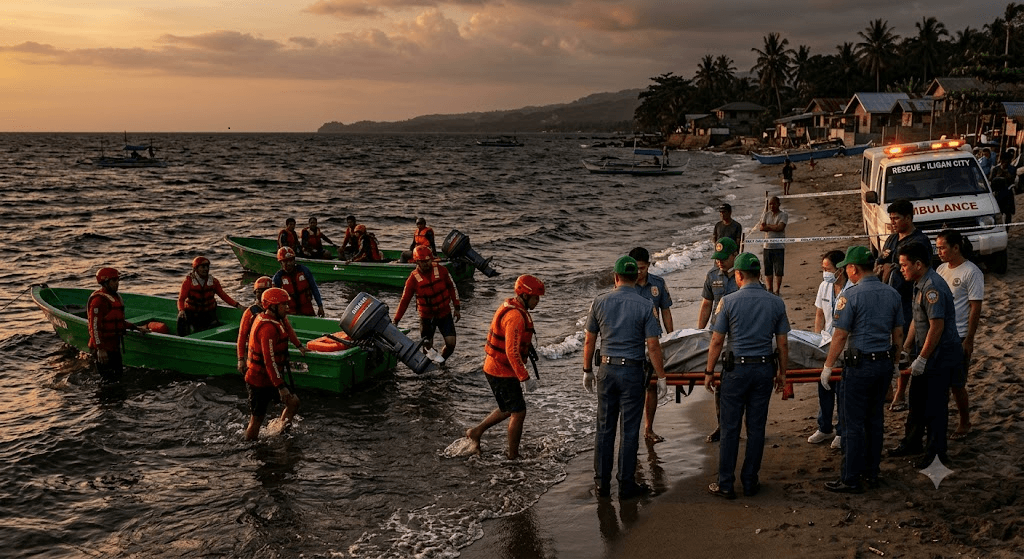 Iligan City Tragedy: Man Drowns During Brave Sea Rescue of Two Minors
