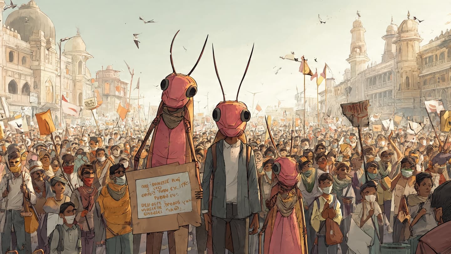 Reclaiming the Narrative: The Cockroach Movement’s Protest Wave