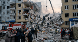 Russian Strike on Pryluky Kills at Least 9, Including 3 Children; More Than 20 Injured