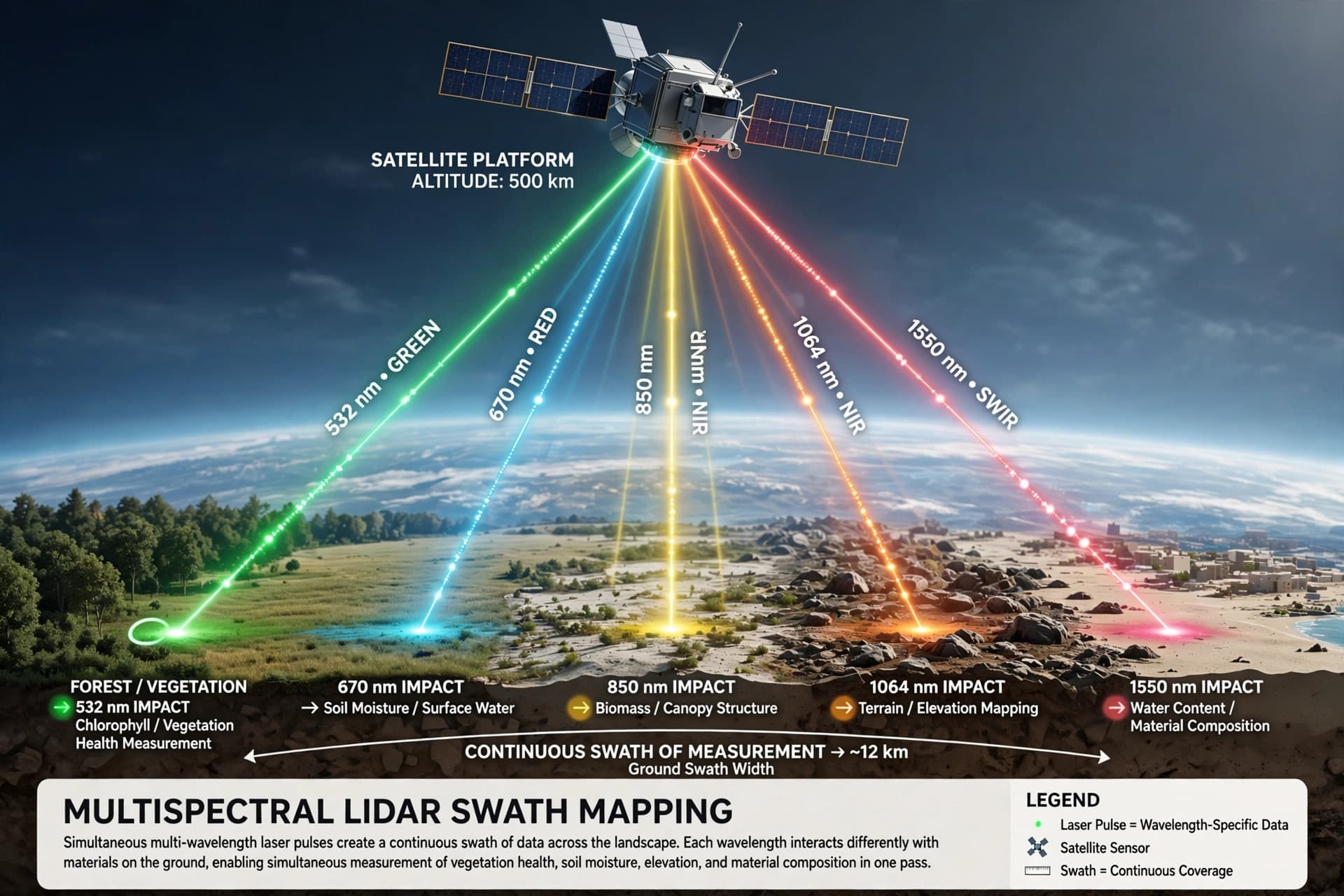 A lidar without moving parts sees more of the ground