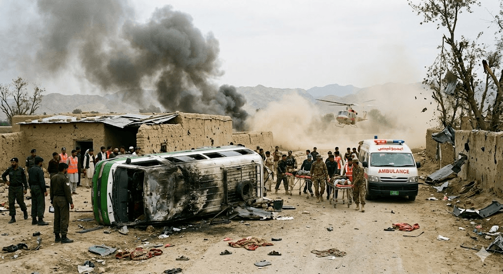 Twin Blast Tragedy: Back-to-Back Roadside Bombs Kill 7 and Injure 5 in Bannu