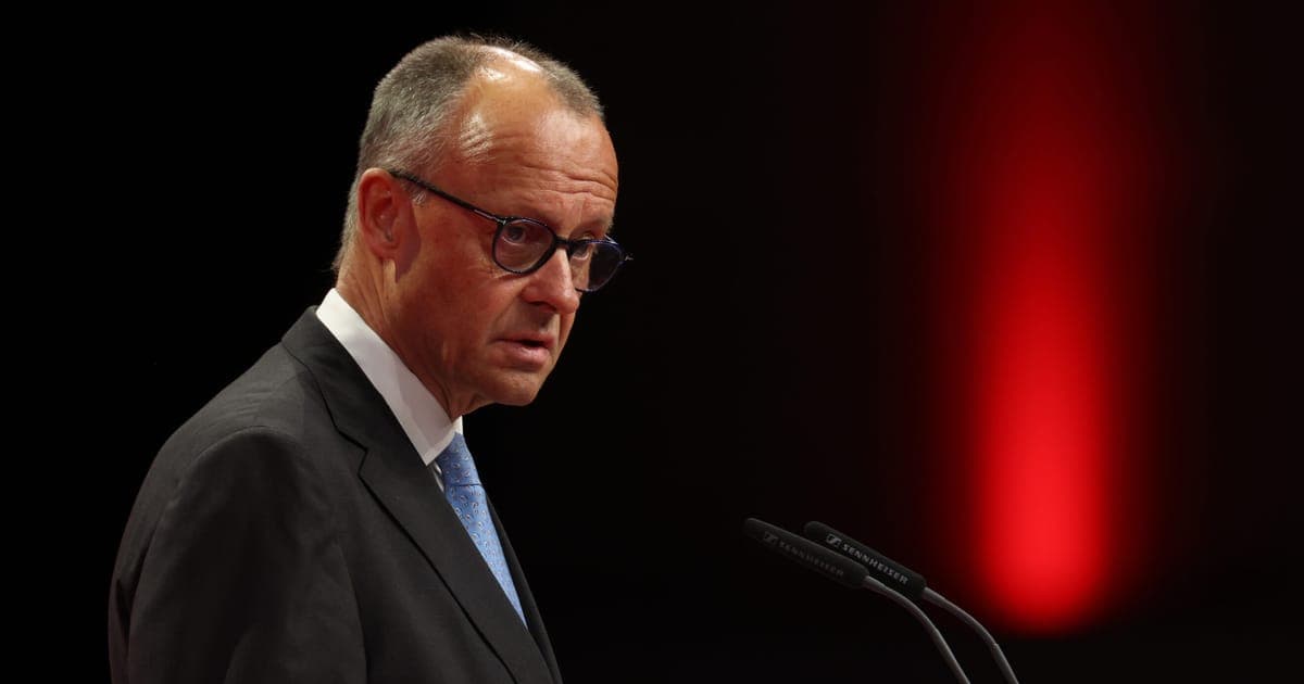 Germany’s Merz Booed at Major Trade Union Congress