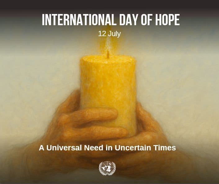 International Day of Hope Encourages Global Unity