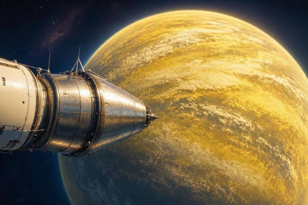 The Year-Long Journey to Venus