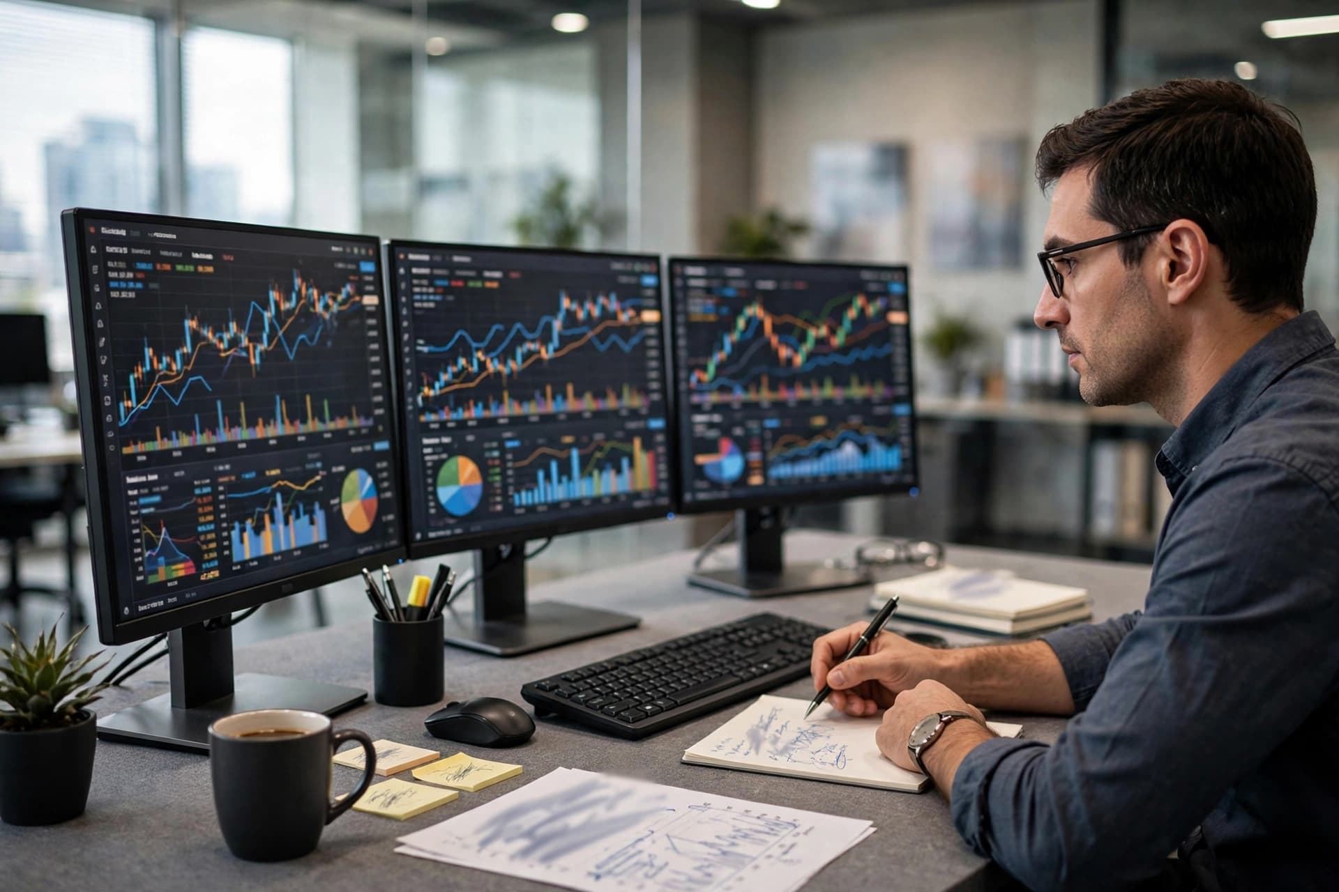 Between Rising Indices and Falling Shares: A Morning of Contrasts Across the American Financial Landscape