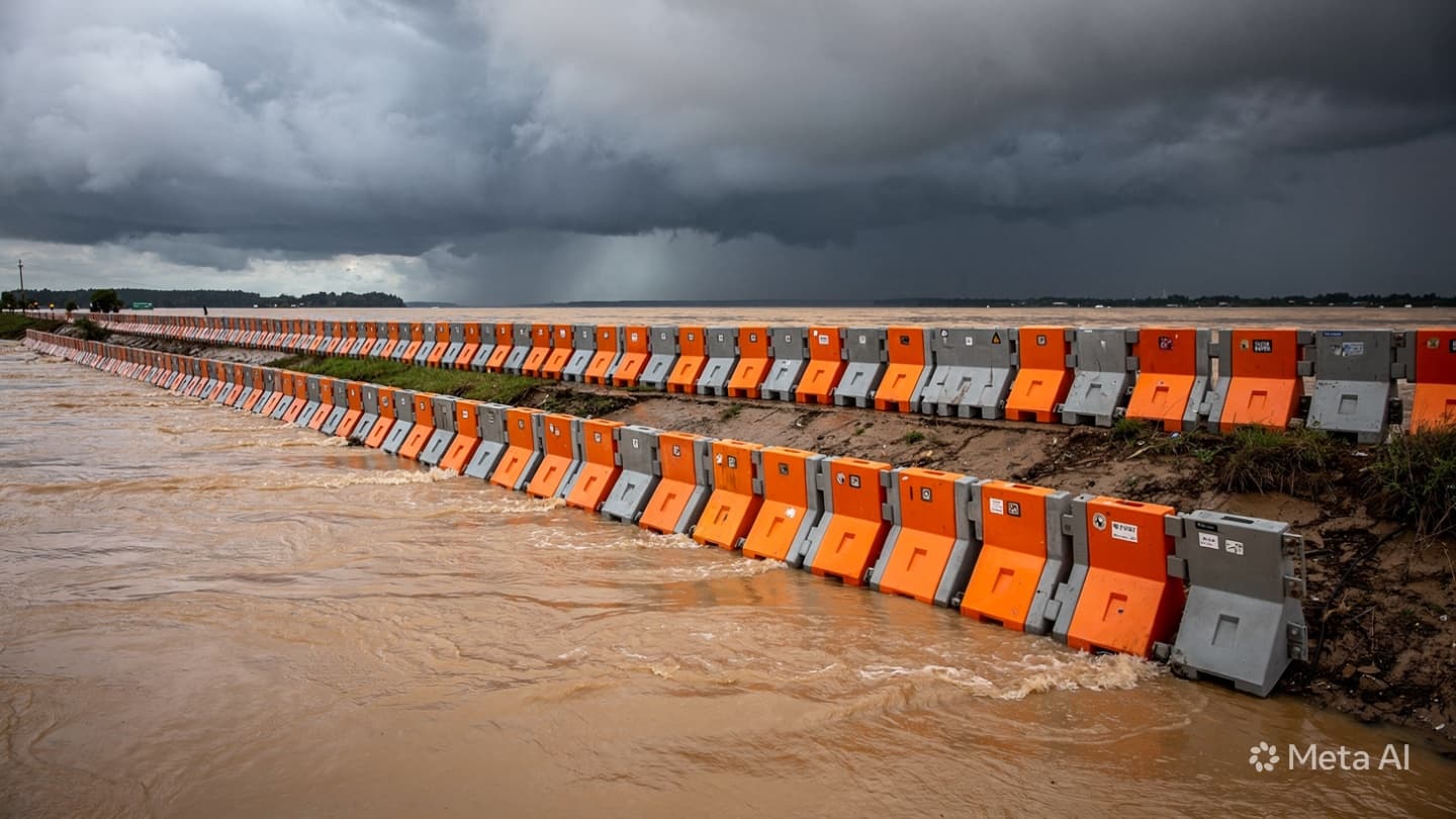 When the Rhine Swells Past Its Banks, Communities Watch the Rising of Troubled Waters