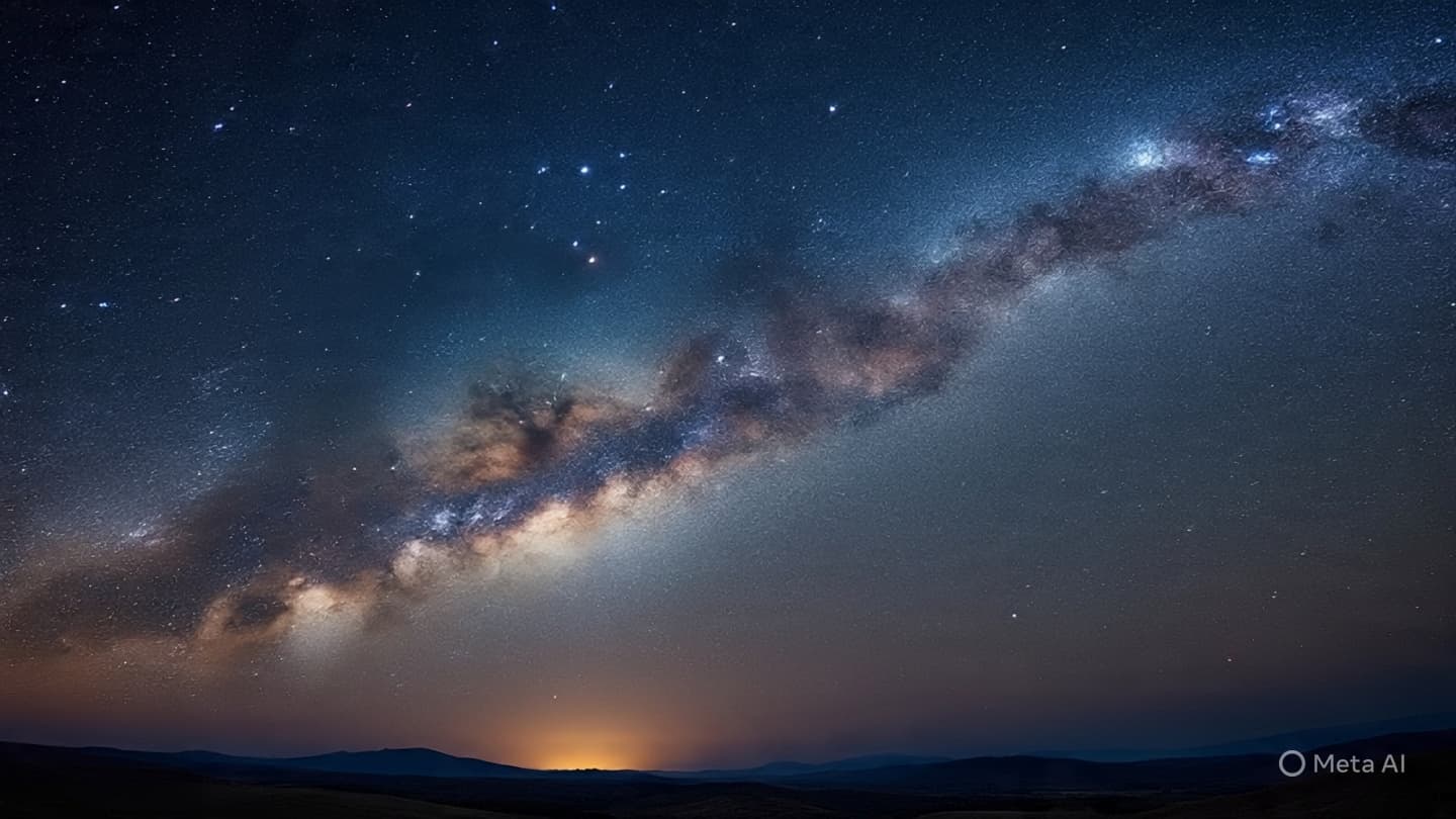 If the galaxy’s edge moves closer, does our perspective shift as well? 
