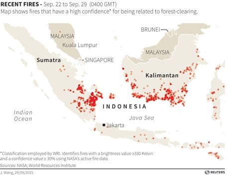Singapore to Send Haze Prevention Notices to 7 Companies in Indonesia Linked to Fires