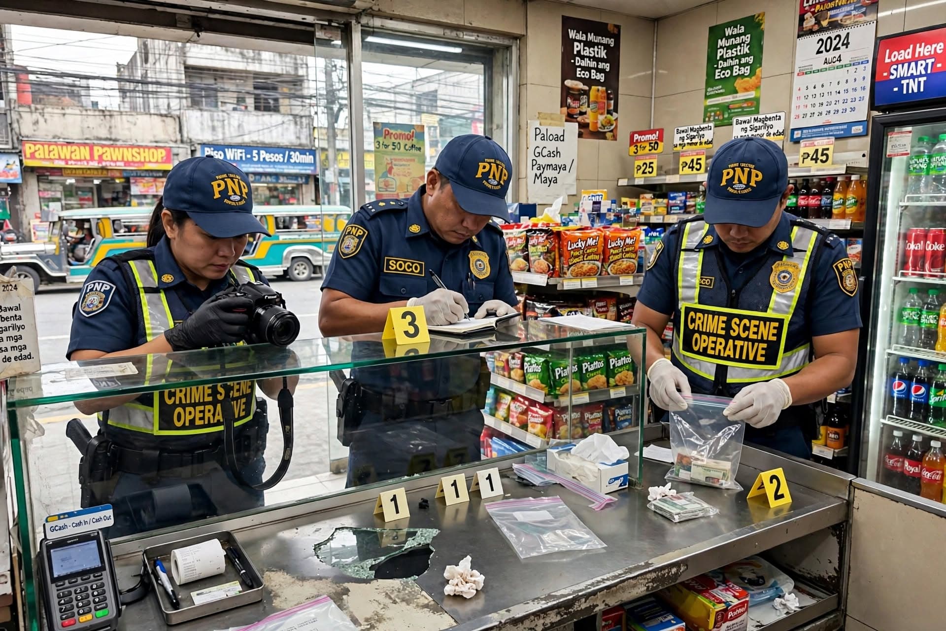 Manila store robbery: Convenience clerk shot dead after armed intruder raids suburban shop