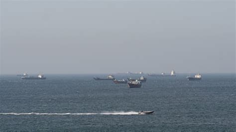 Ukraine says it struck vessels carrying Iran-linked military cargoes in Caspian Sea