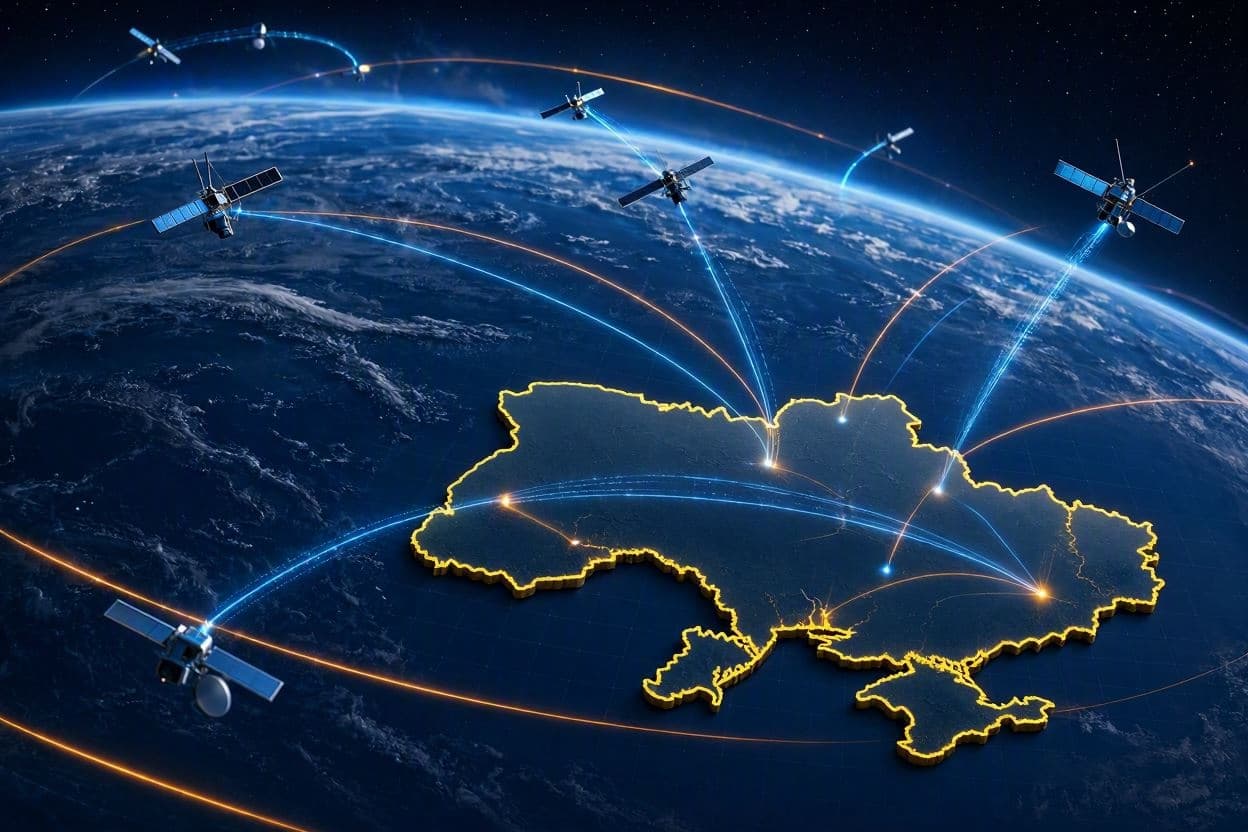 Satellite Advances Change the Game for Ukraine’s Defense