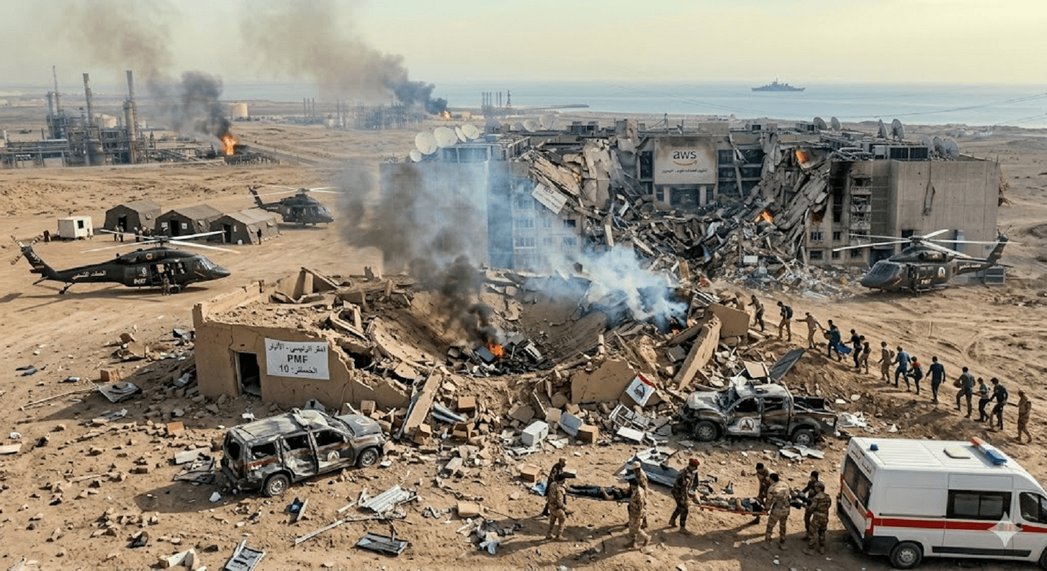 Rocket Strike in Iraqi Kurdistan Kills Six Fighters, Raising Regional Tensions
