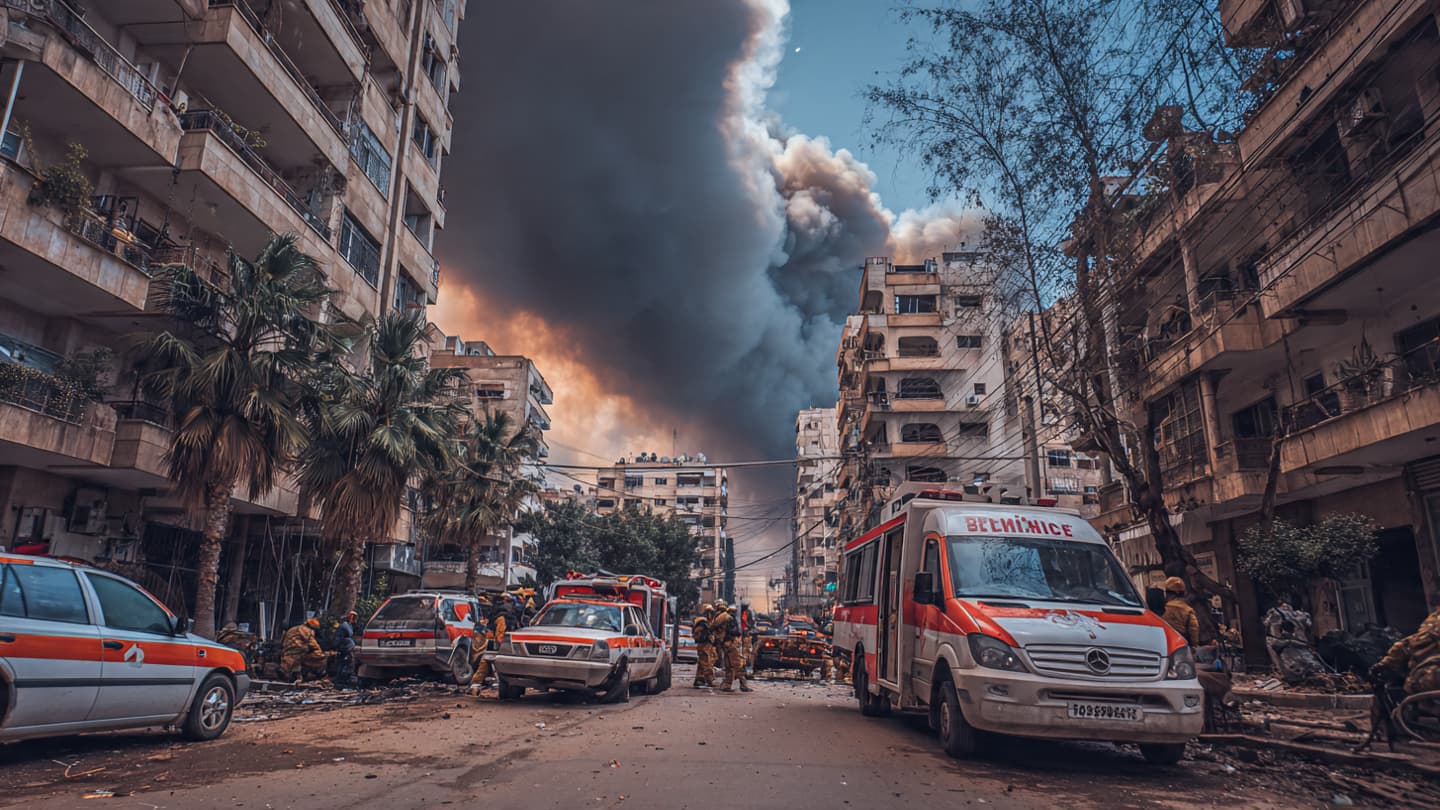 Beirut’s Fragile Quiet Was Broken Once Again by the Sound of Airstrikes