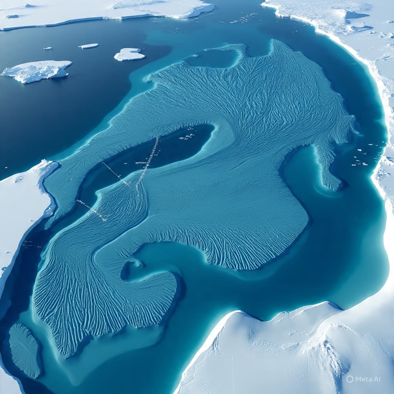Beneath the White Veil: The Hidden Contours of Earth’s Frozen Heart
