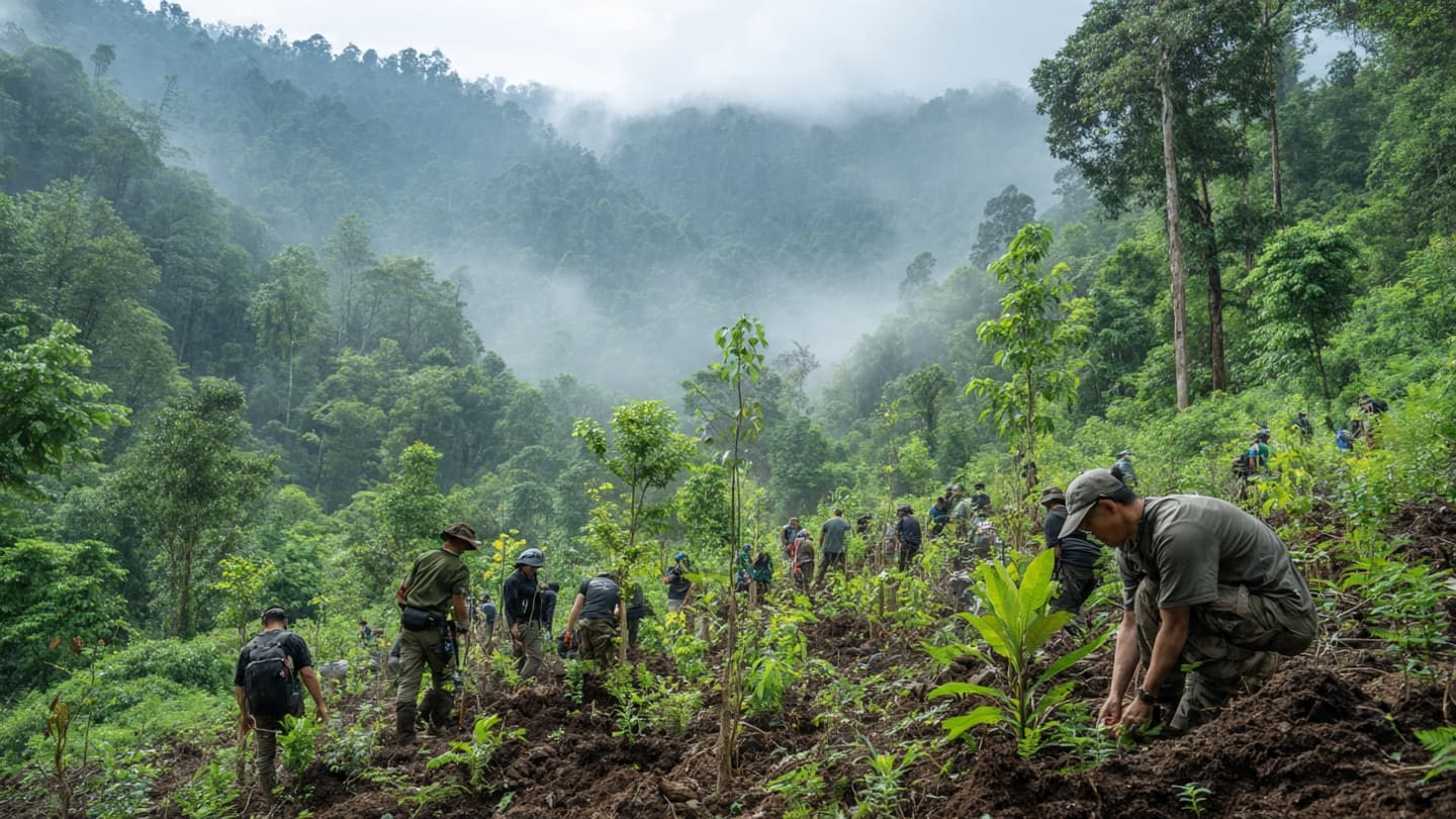 Indonesia Advances Forest Restoration and Biodiversity Protection