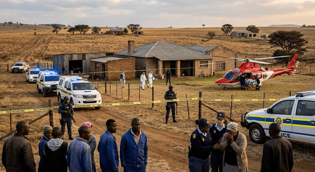Fatal Farm Siege: One Dead, Another Airlifted Following Armed Hostage Standoff in Amersfoort