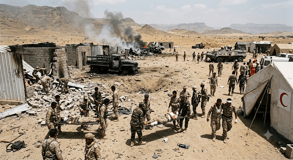 At Least 30 Troops Killed, 50 Injured as Houthis Strike Central and Eastern Yemen Military Bases
