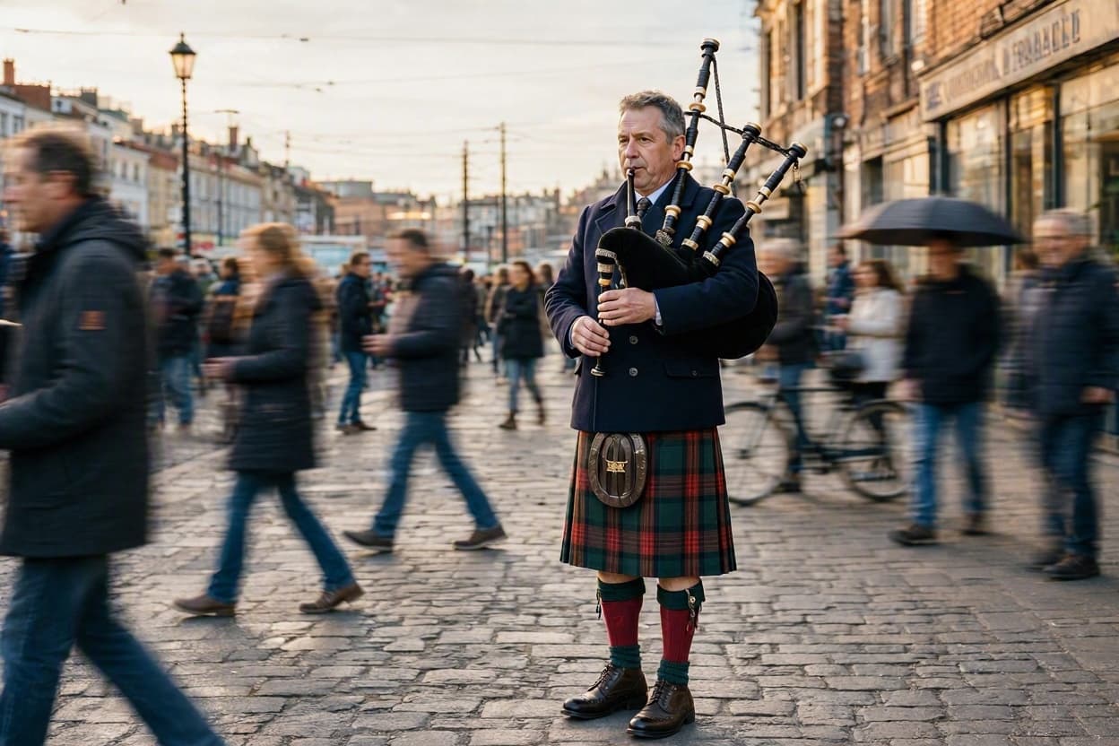 Unprovoked Knife Attack Won't Keep This Piper Down
