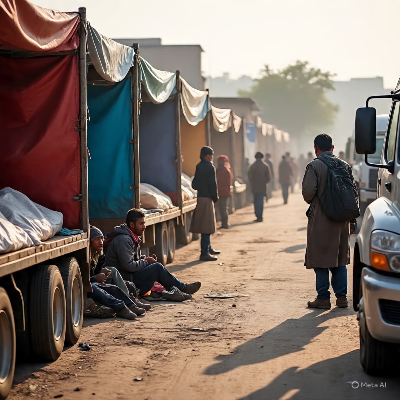 Between Two Nations, a Border Holds Its Breath