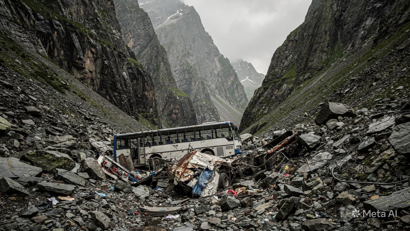 Oaxaca Transport Tragedy: Seven Passengers Killed as Bus Plunges Deep Into Remote Mountainous Ravine