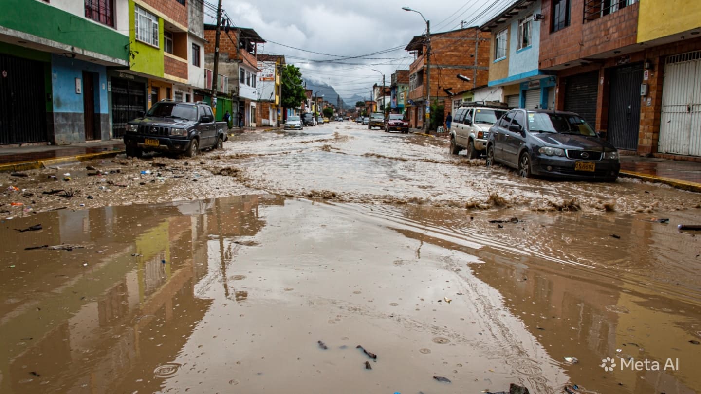 Medellín Flash Floods: Two Dead After Raging Waters Sweep Away Vehicles in Sudden Storm