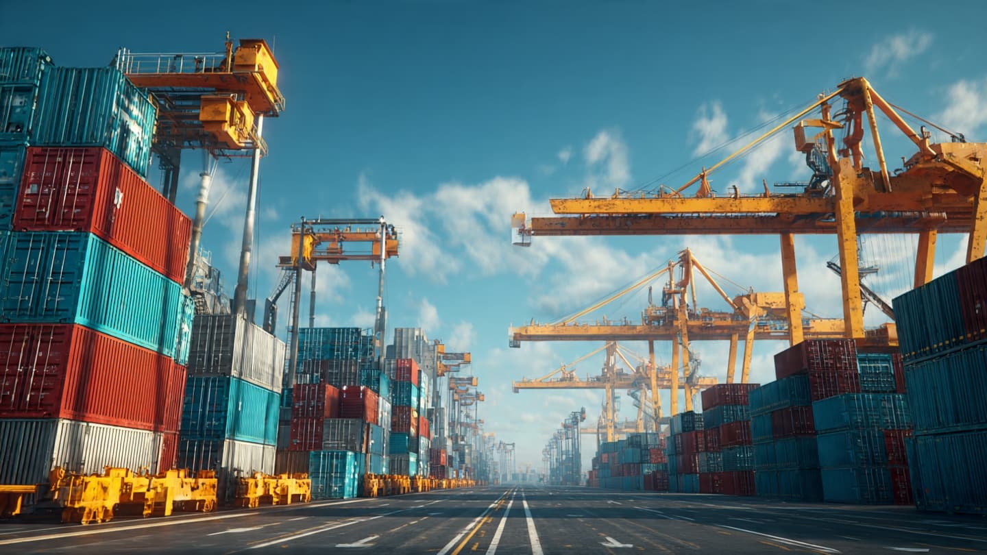 Gentle Currents Across Busy Harbors Reflect China's Expanding Trade Horizon Through Steady Global Commercial Connections