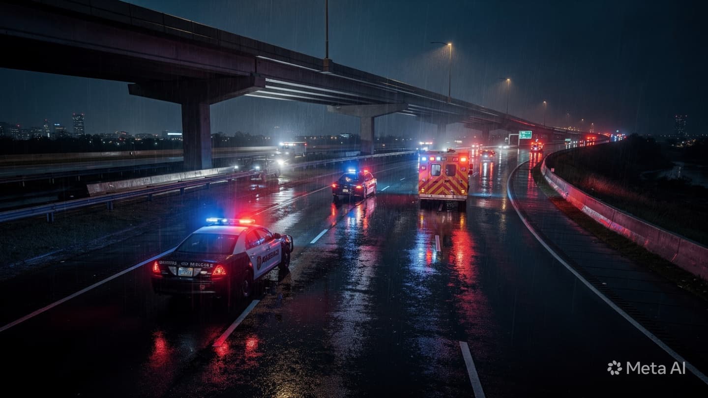 I-77 Collision: 21-Year-Old Motorcyclist Killed in Overnight Crash at I-26 Interchange in South Carolina
