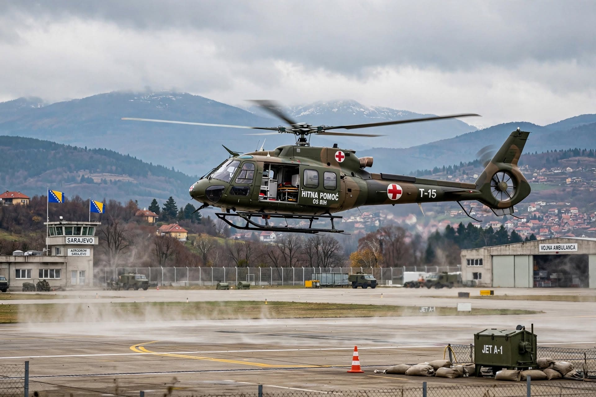 Army Helicopter Goes Down Near Sarajevo, Italian Crew Injured, NATO Training Exercise Suspended Immediately