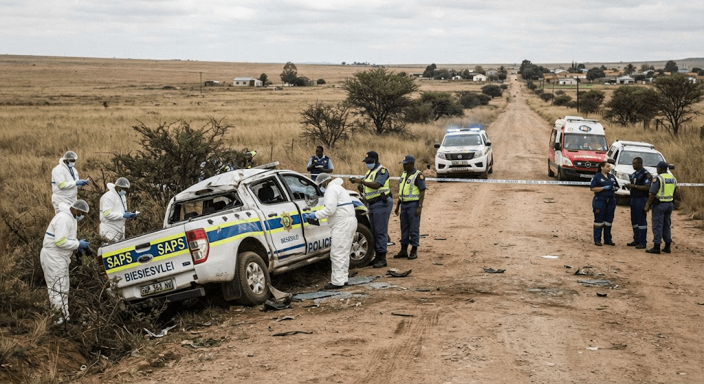 Tragedy on Duty: 40-Year-Old Police Sergeant Killed in North West Rollover Crash