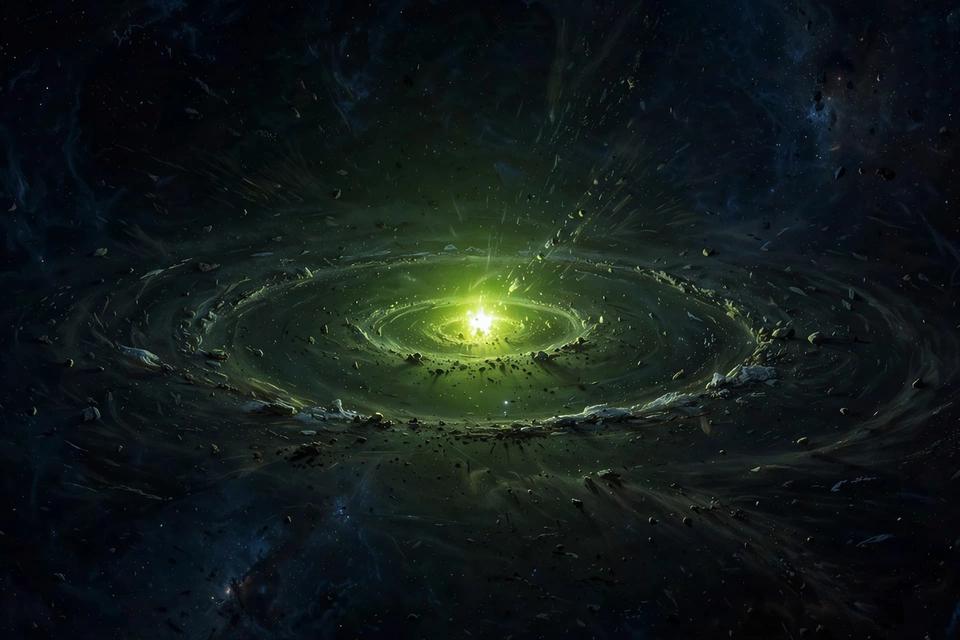 The First Green Star and the Meal That Made It.