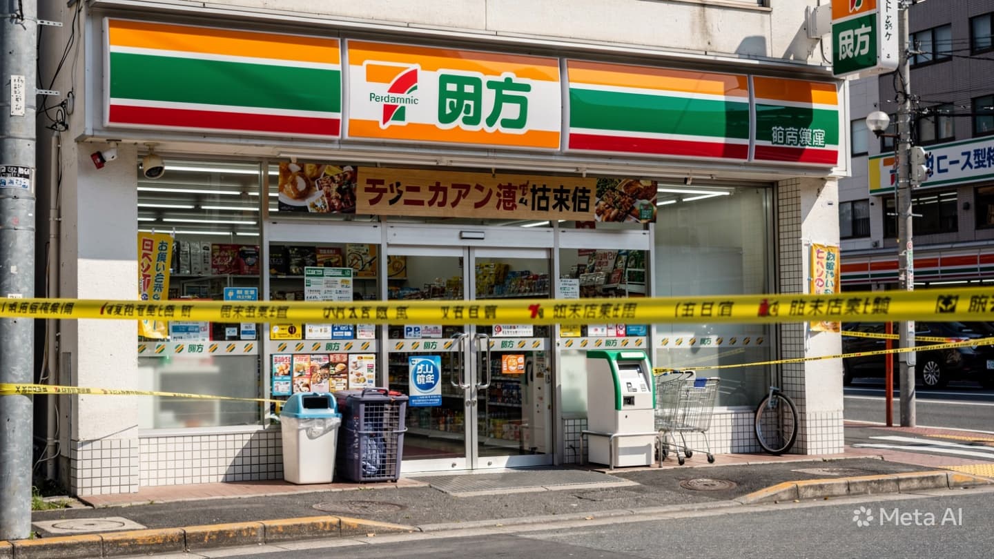Fatal Attack in Saitama: Convenience Store Stabbing Leaves One Dead as Suspect Remains Large