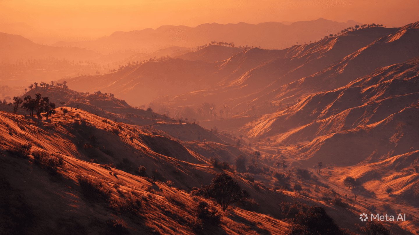 Beneath the Raging Orange Horizon: Meditating on the Fragility of Life in the Brush