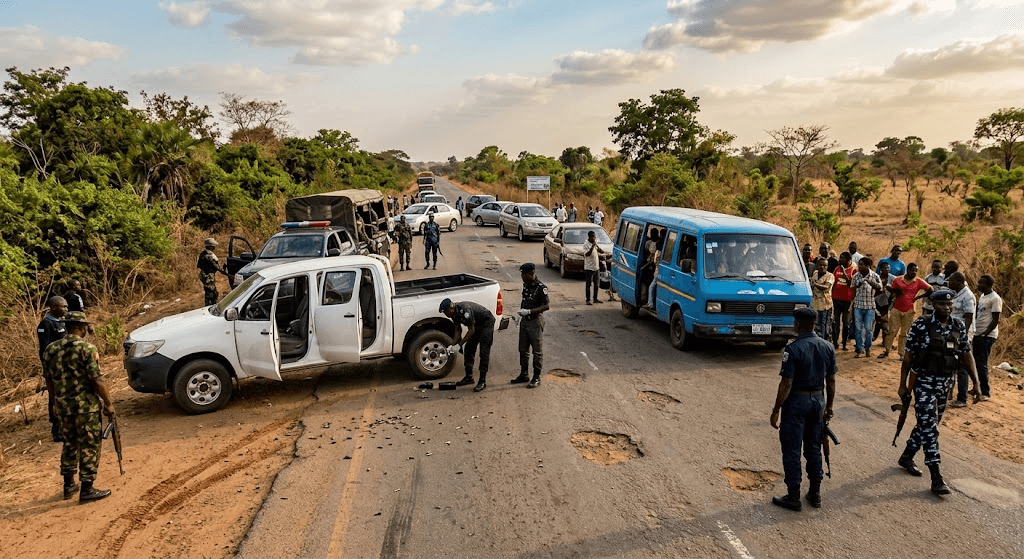 Terror on the Highway: Gunmen Block Plateau Road and Abduct 2 Passengers